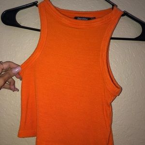 Super cute orange crop top